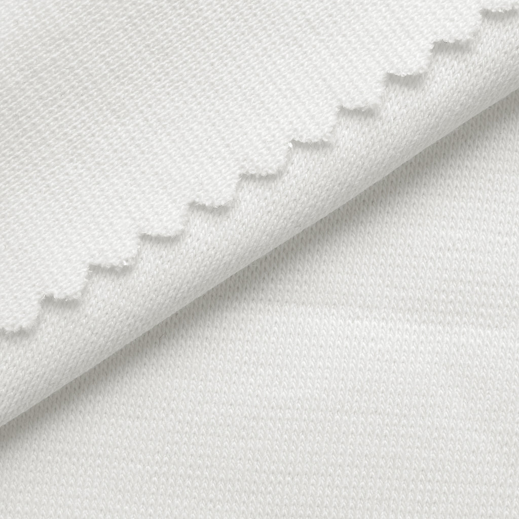 Ściągacz prążkowany 1x1 220 g/m² - śnieżna biel
