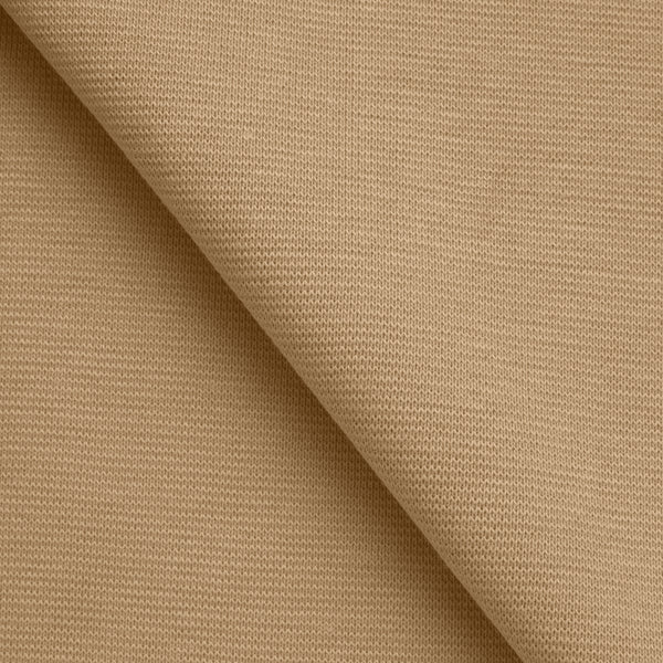 ŚCIĄGACZ BAWEŁNIANY 1X1 Z ELASTANEM - KREMOWY - 220 G/M2