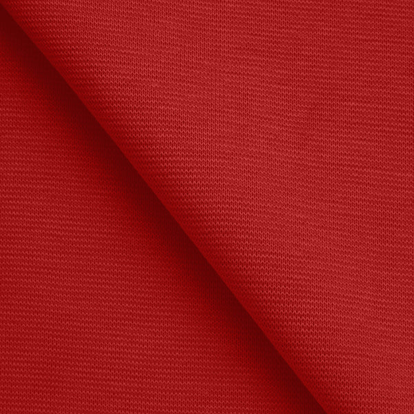 ŚCIĄGACZ BAWEŁNIANY 1X1 Z ELASTANEM - INTENSYWNA CZERWIEŃ - 220 G/M2