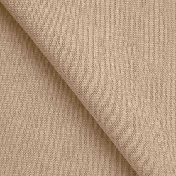 ŚCIĄGACZ BAWEŁNIANY 1X1 Z ELASTANEM - SZAROBEŻOWY TAUPE - 220 G/M2
