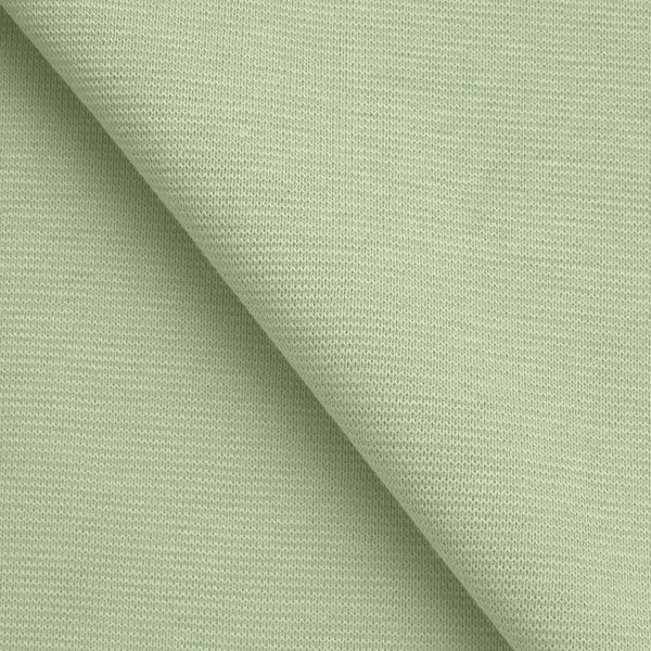 ŚCIĄGACZ BAWEŁNIANY 1X1 Z ELASTANEM - SZAROZIELONY - 220 G/M2