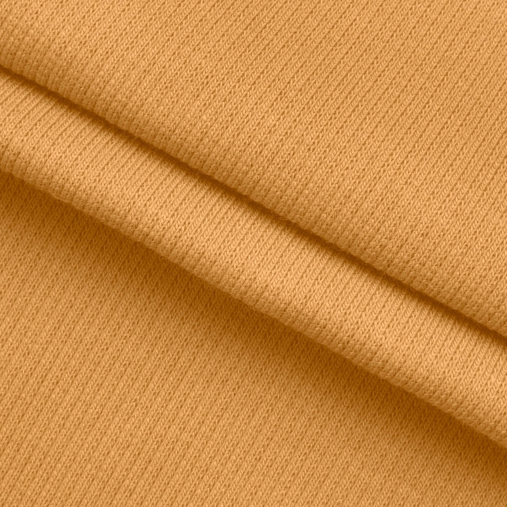 Ściągacz prążkowany 2x1 350 g/m² - morelowy