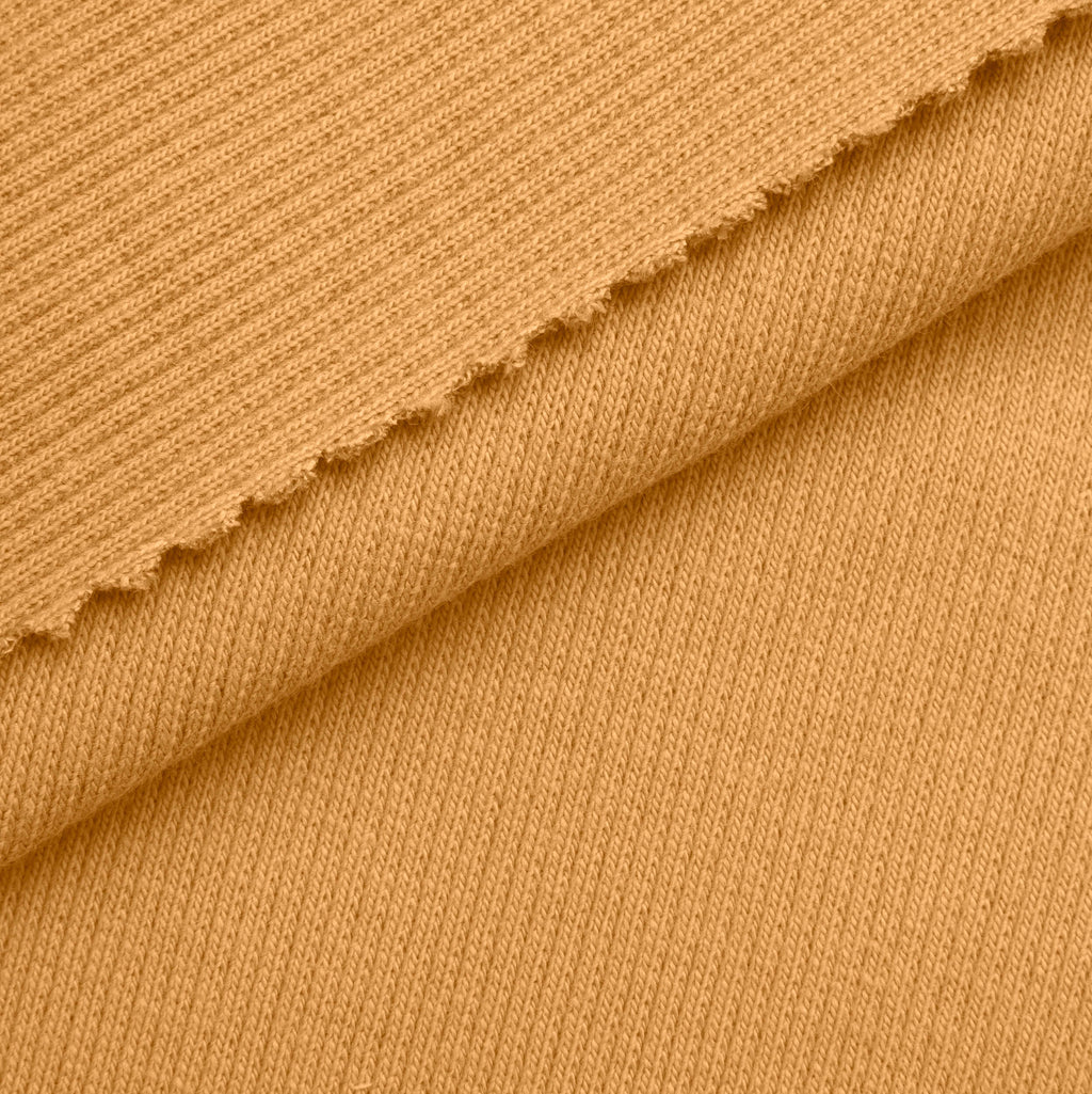 Ściągacz prążkowany 2x1 350 g/m² - morelowy