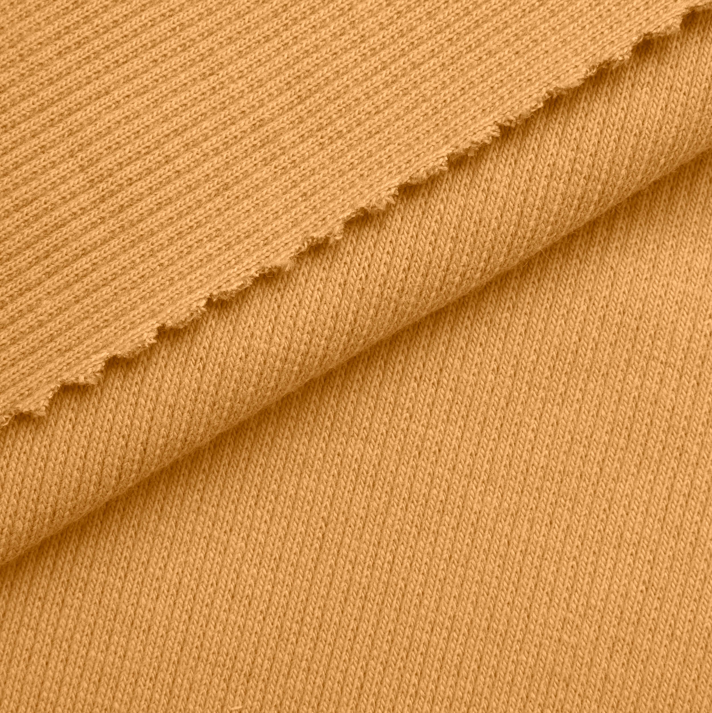 Ściągacz prążkowany 2x1 350 g/m² - morelowy