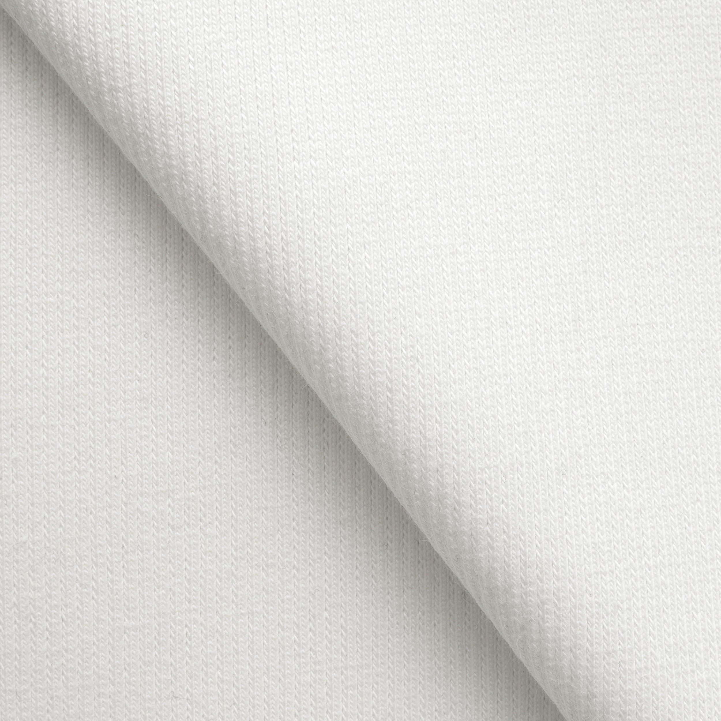 Ściągacz prążkowany 2x1 350 g/m2 - śnieżna biel
