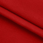 Ściągacz prążkowany 2x1 350 g/m² - intensywna czerwień