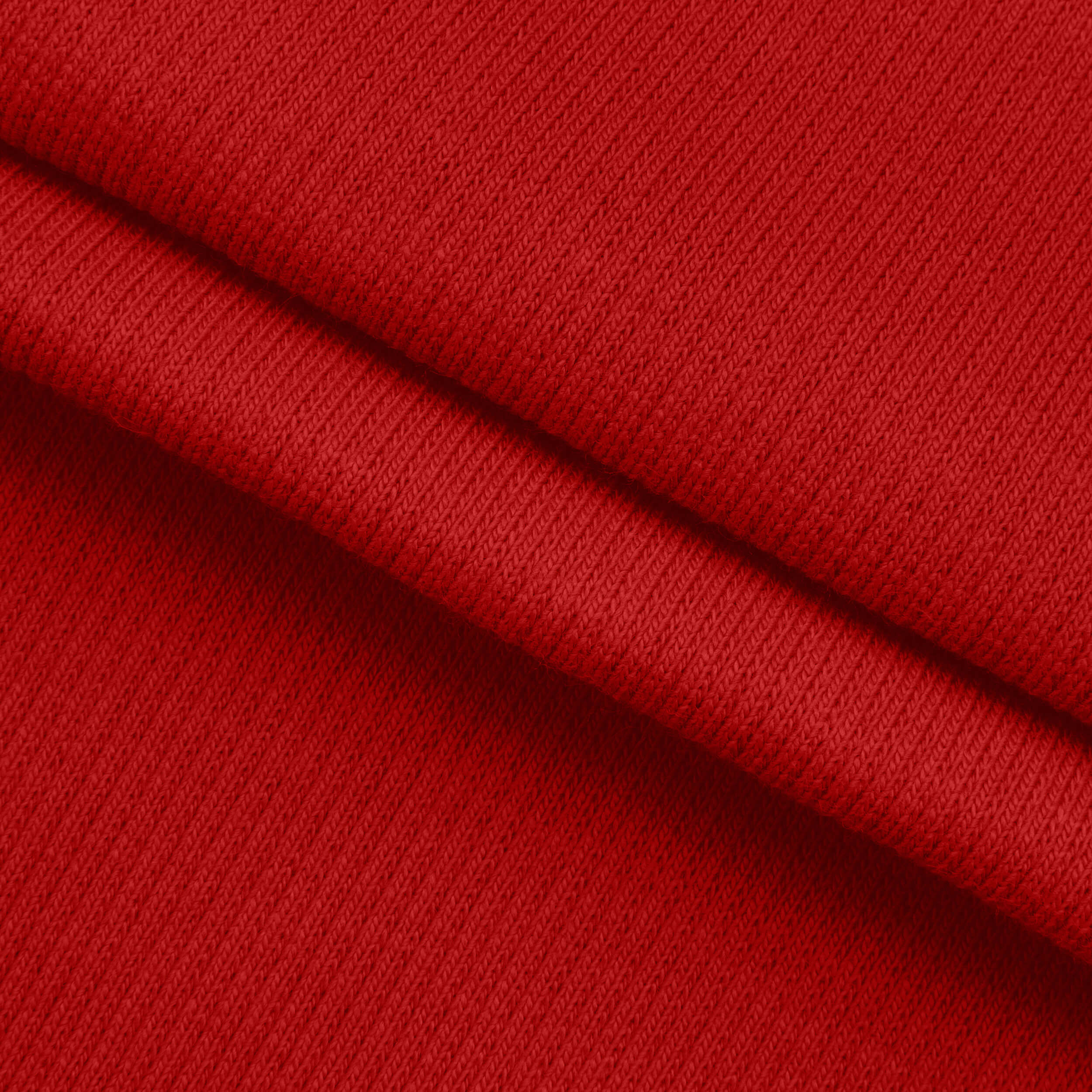 Ściągacz prążkowany 2x1 350 g/m² - intensywna czerwień