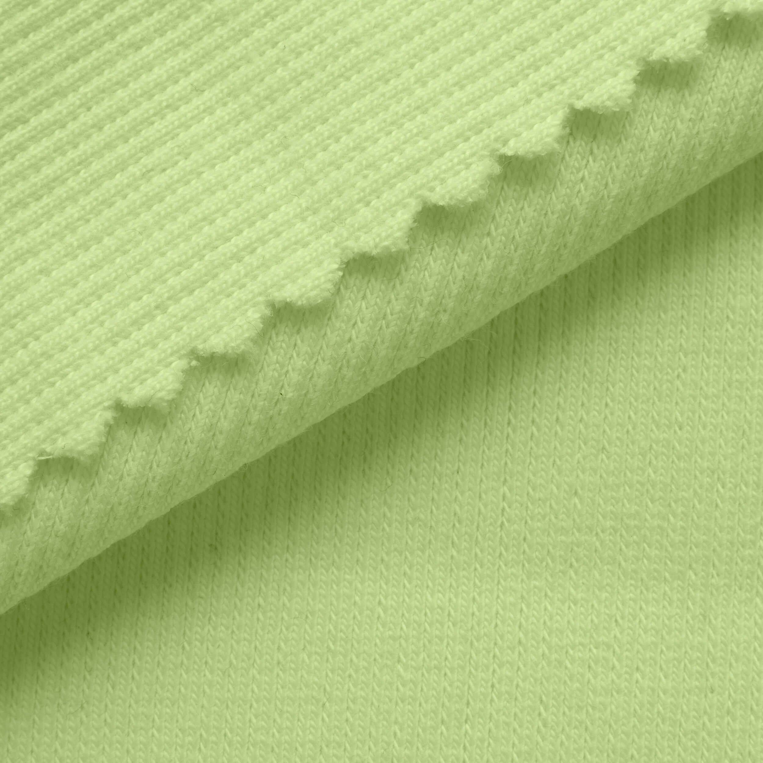 Ściągacz prążkowany 2x1 350 g/m² - tropikalna zieleń
