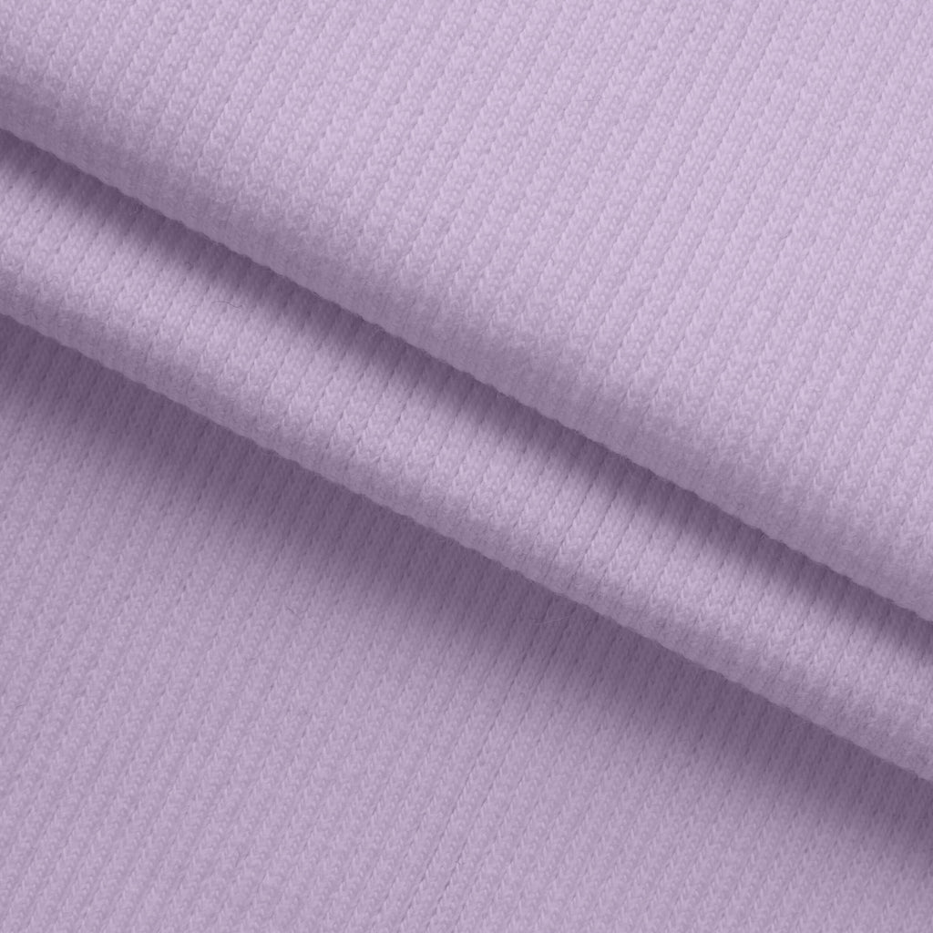 Ściągacz prążkowany 2x1 350 g/m² - pastelowy lila