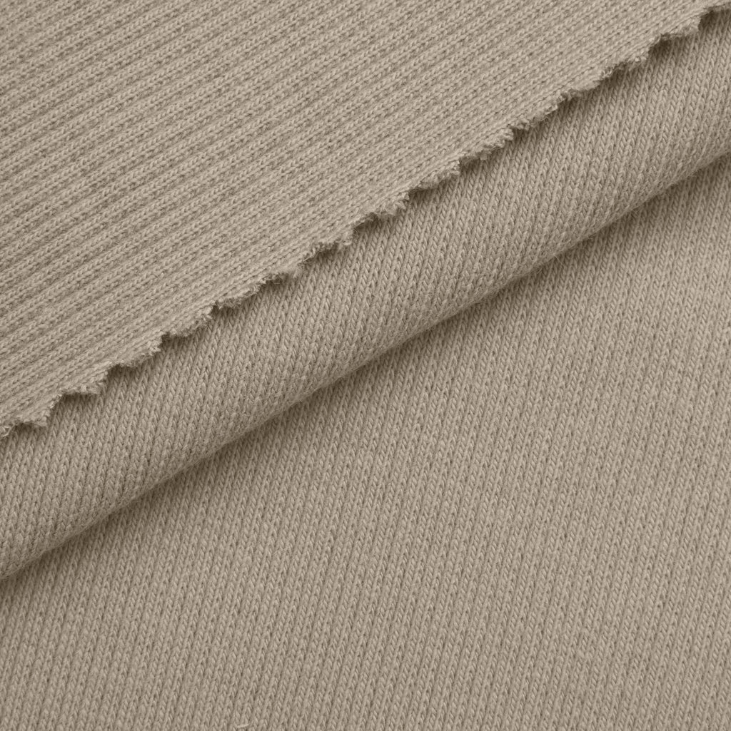 Ściągacz prążkowany 2x1 350 g/m² - szarobeżowy taupe