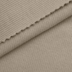 Ściągacz prążkowany 2x1 350 g/m² - szarobeżowy taupe