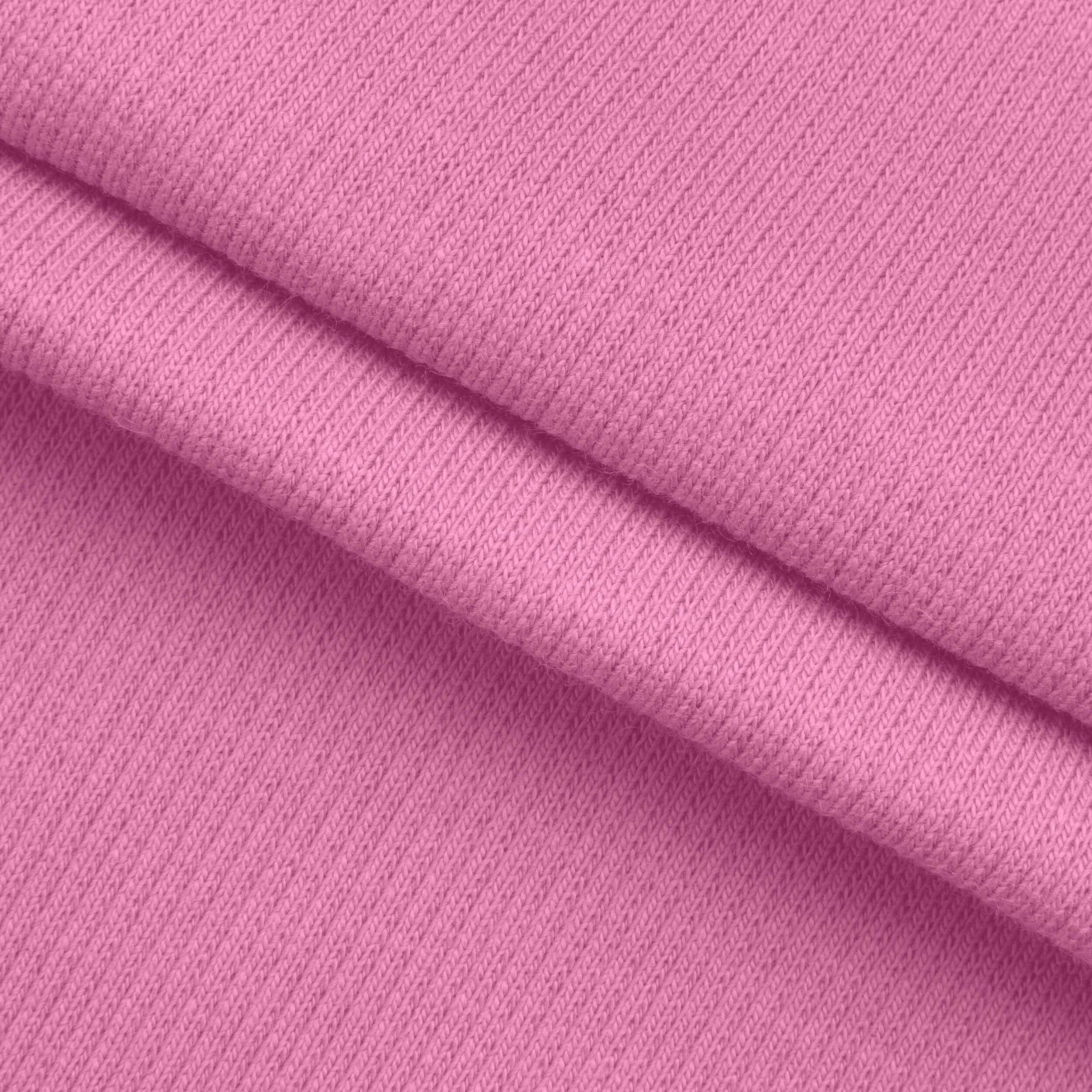 Ściągacz prążkowany 2x1 350 g/m² - intensywny róż