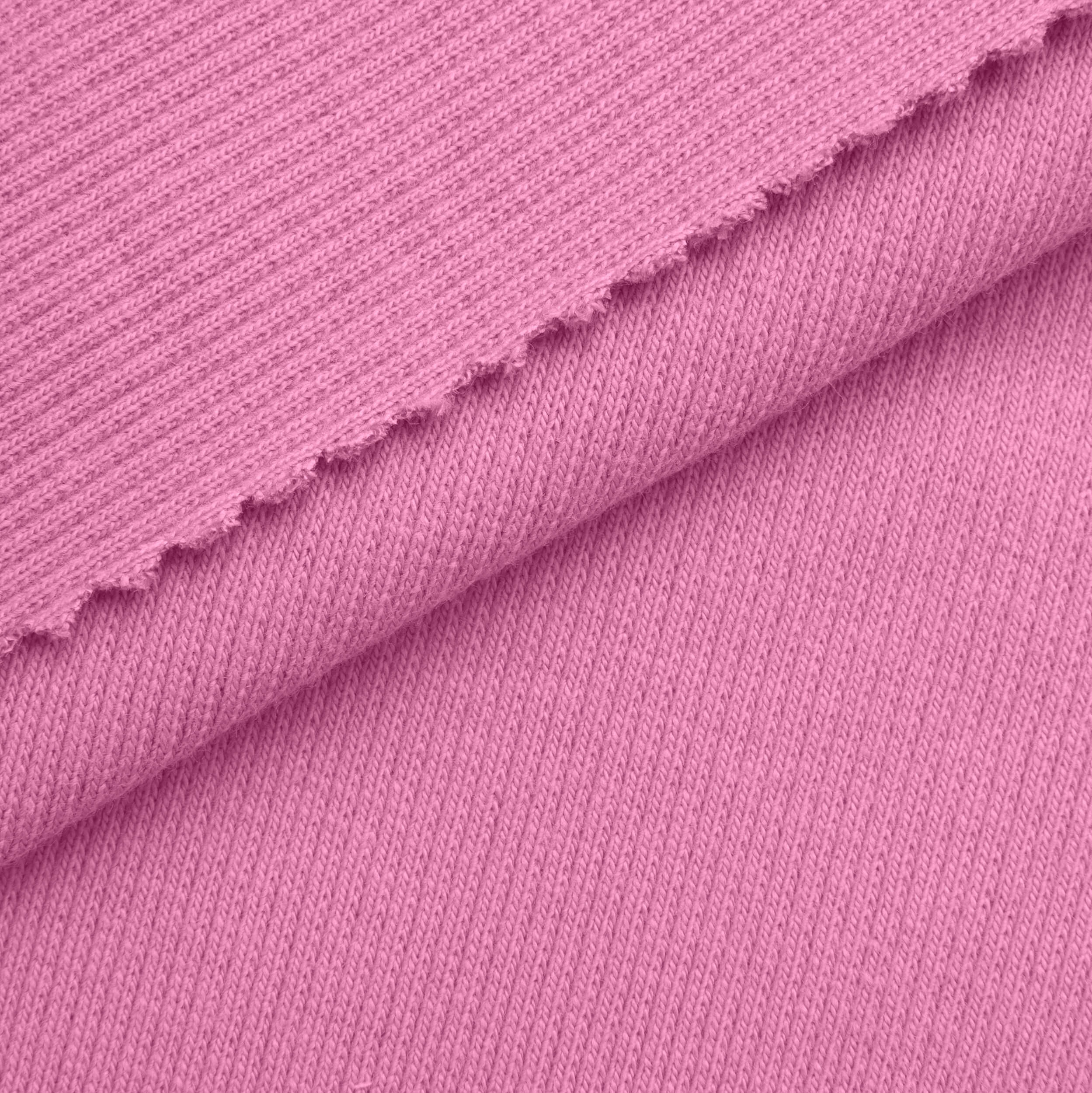 Ściągacz prążkowany 2x1 350 g/m² - intensywny róż