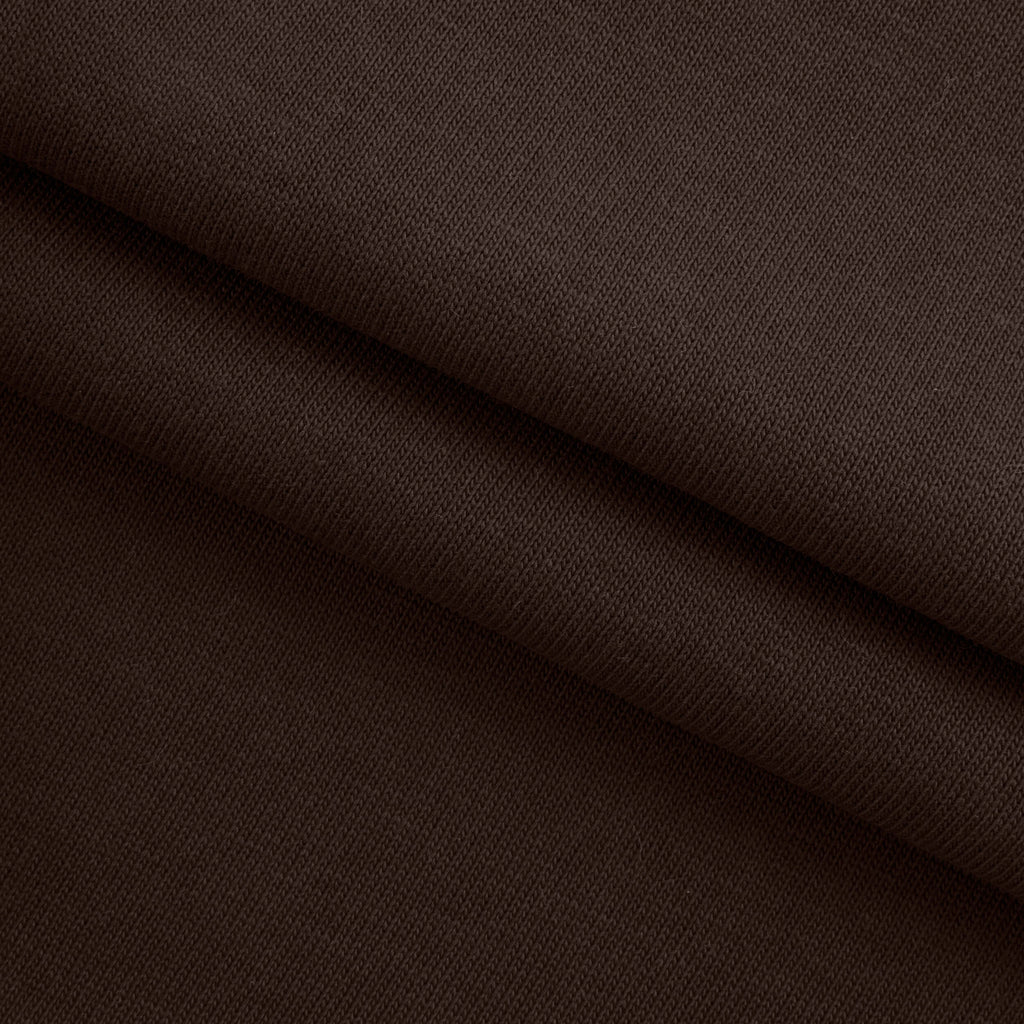 Dzianina single jersey 230 g/m² - kawowy brąz
