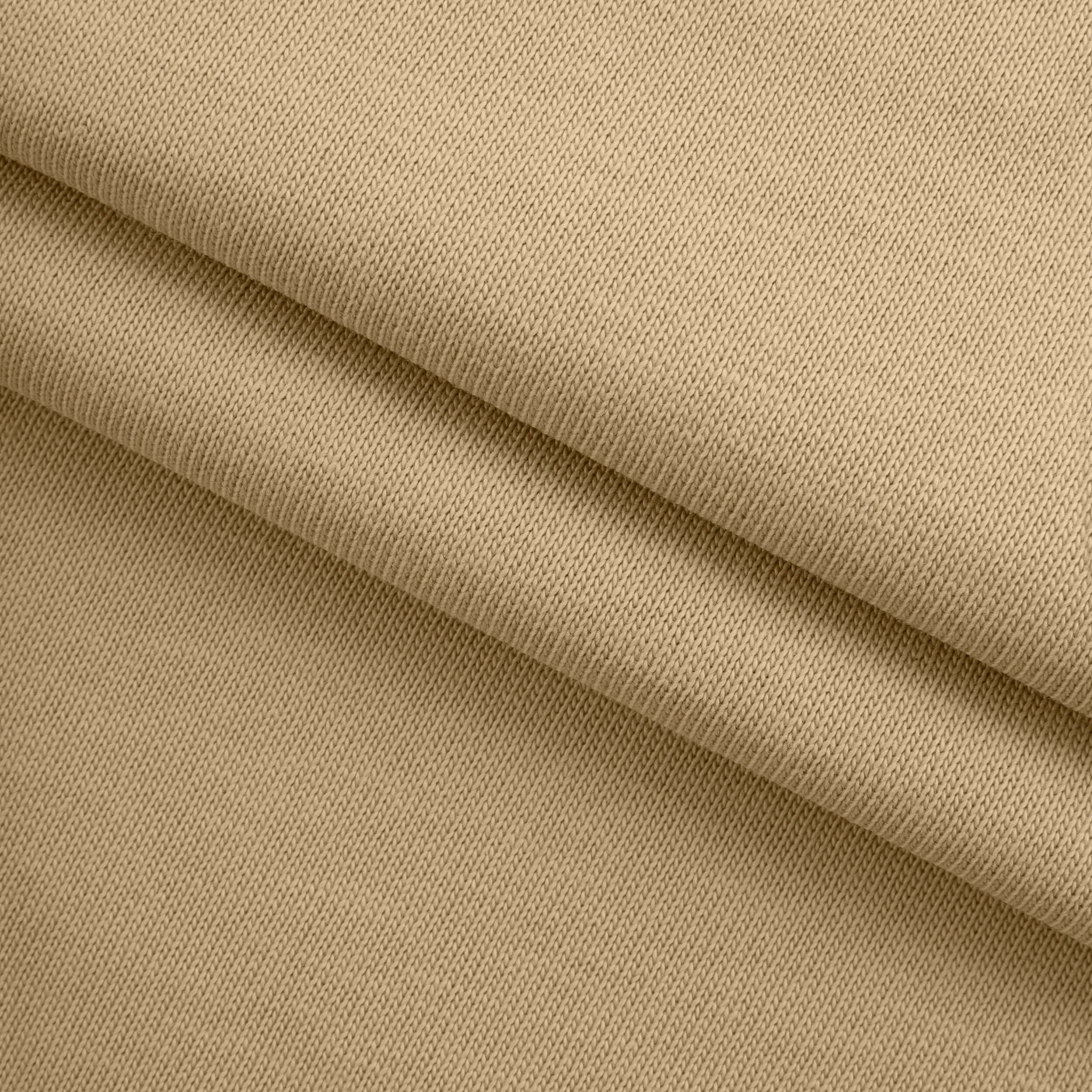 SINGLE JERSEY BAWEŁNIANY GRUBY - KREMOWY - 230 G/M2 Drugie zdjęcie produktu