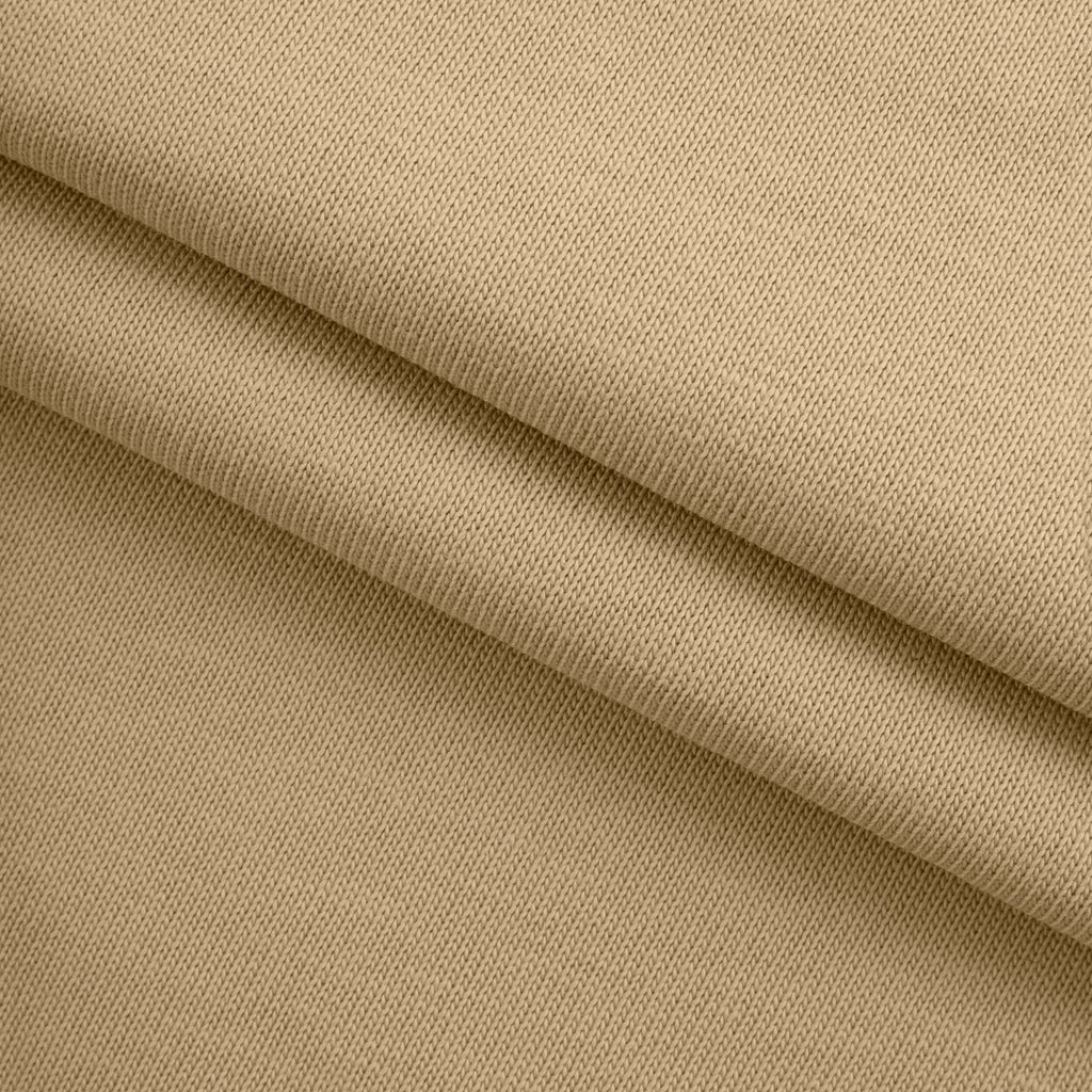 Dzianina single jersey 230 g/m² - kremowy