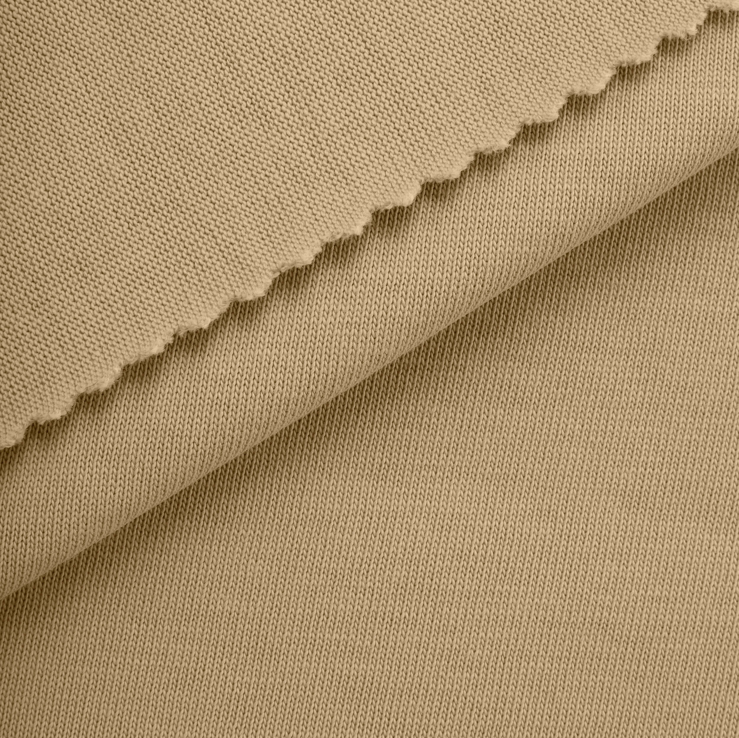 Dzianina single jersey 230 g/m² - kremowy
