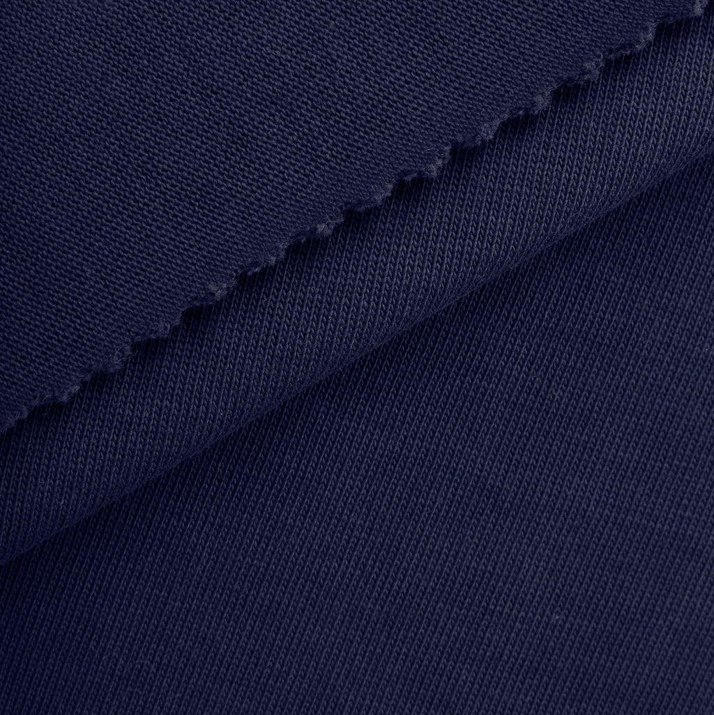 Dzianina single jersey 230 g/m² - granatowy