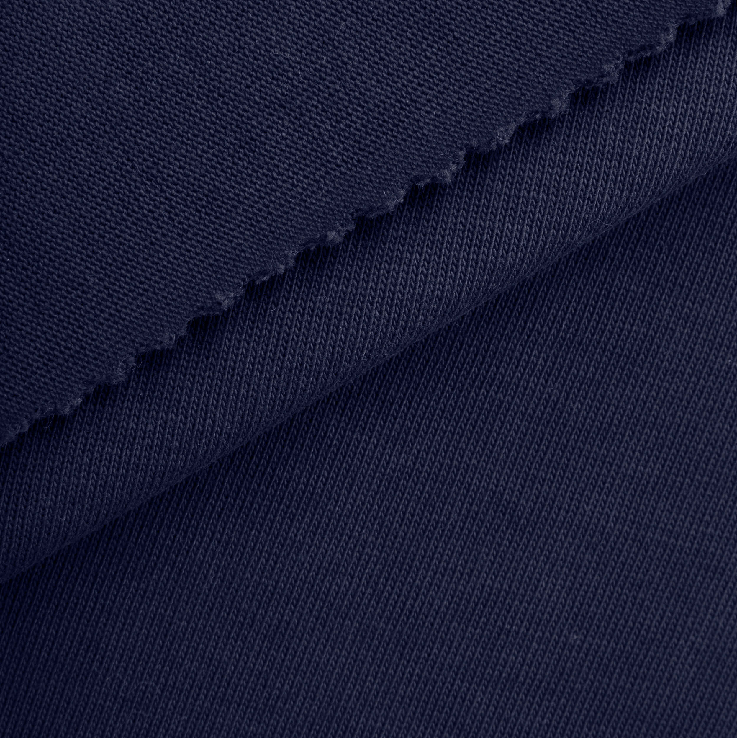 Dzianina single jersey 230 g/m² - granatowy