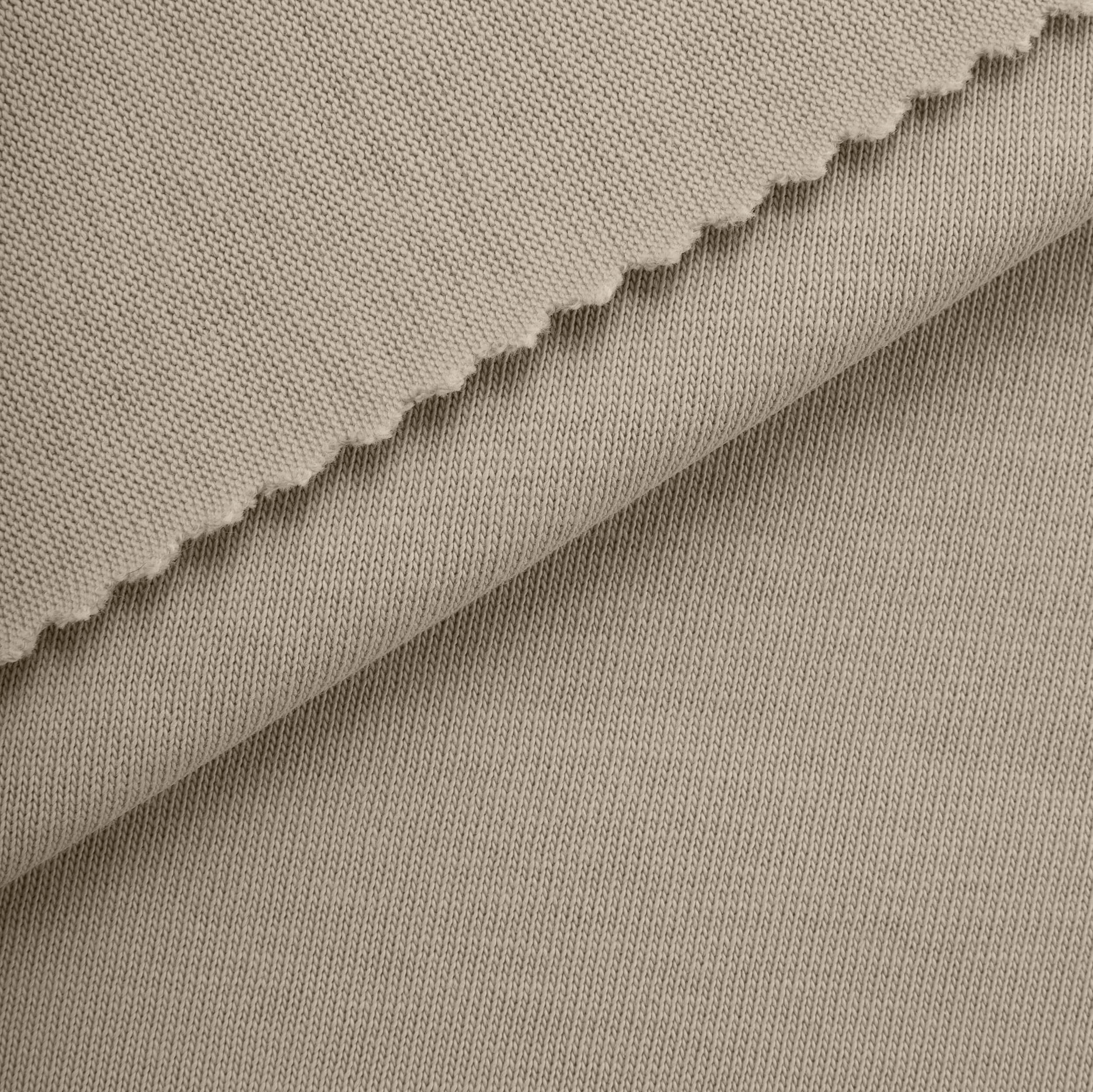 Dzianina single jersey 230 g/m² - szarobeżowy taupe