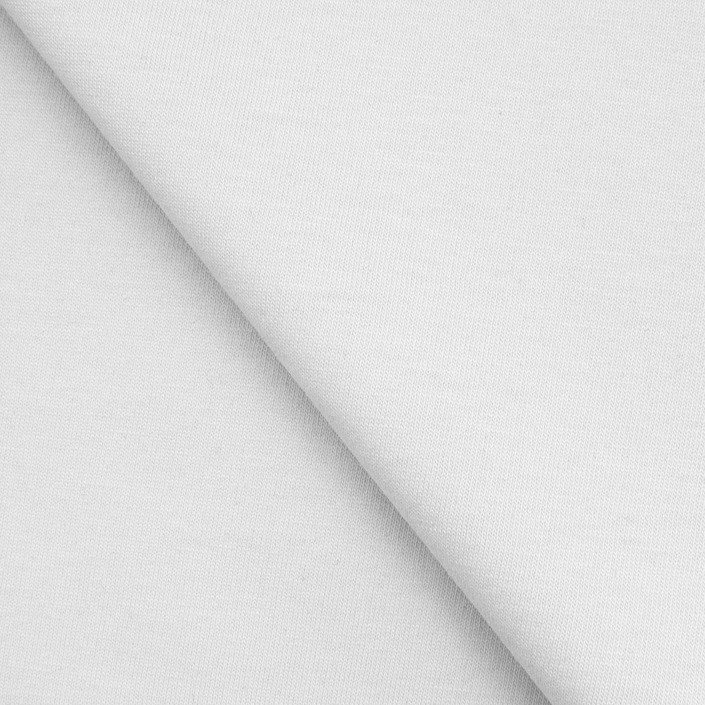 Dzianina single jersey 140 g/m2 - ciepła biel