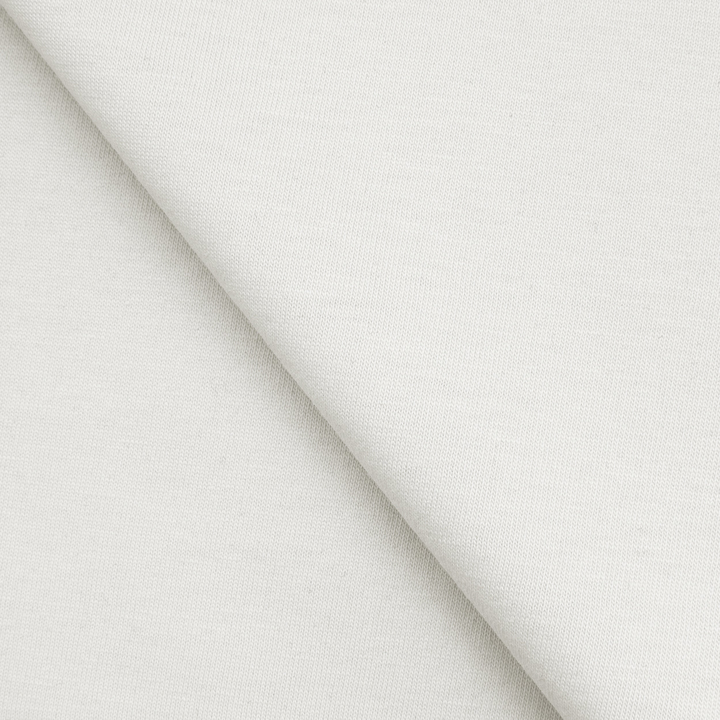 Dzianina single jersey 140 g/m2 - śnieżna biel