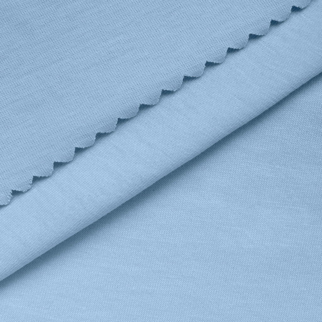 Dzianina single jersey 140 g/m² - lazurowy błękit