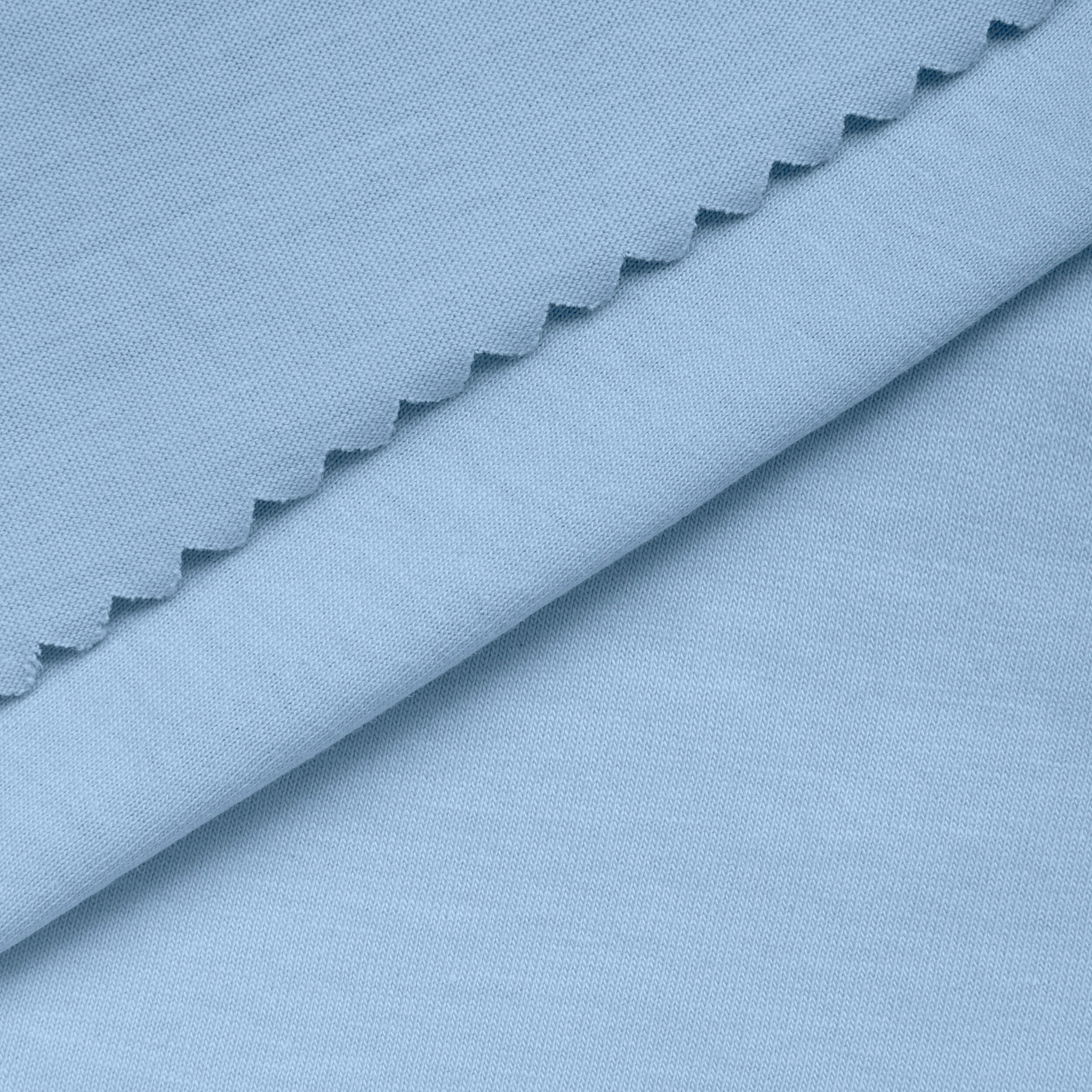 Dzianina single jersey 140 g/m² - lazurowy błękit