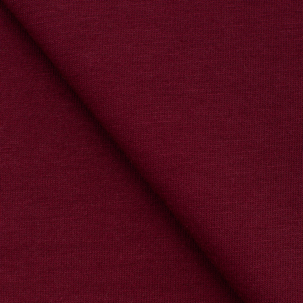 Dzianina single jersey 140 g/m2 - bordowo-brązowy