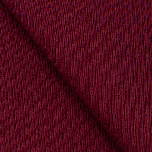 SINGLE JERSEY BAWEŁNIANY CIENKI - BORDOWO BRĄZOWY - 140 G/M2