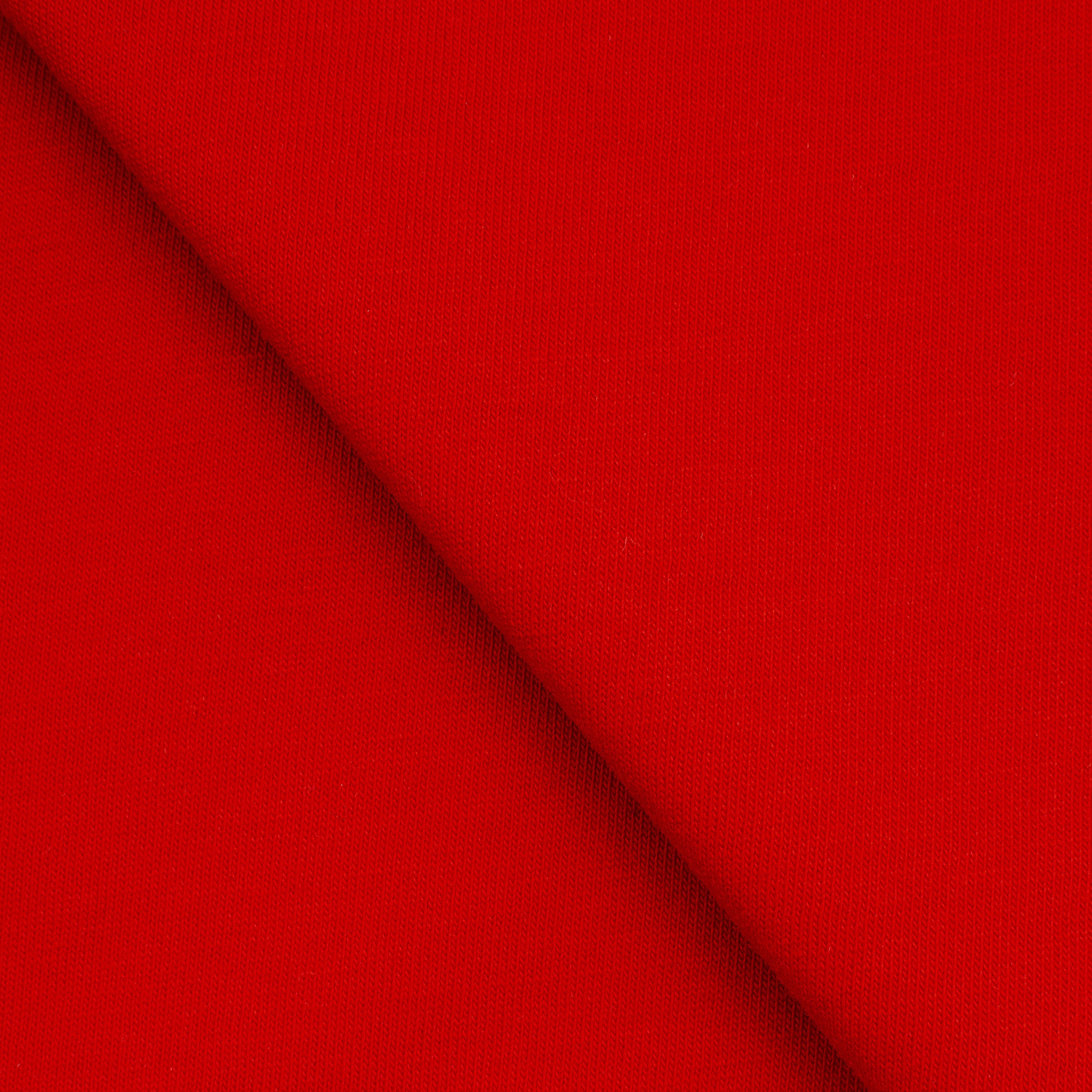 Dzianina single jersey 140 g/m2 - intensywna czerwień Główne zdjęcie produktu