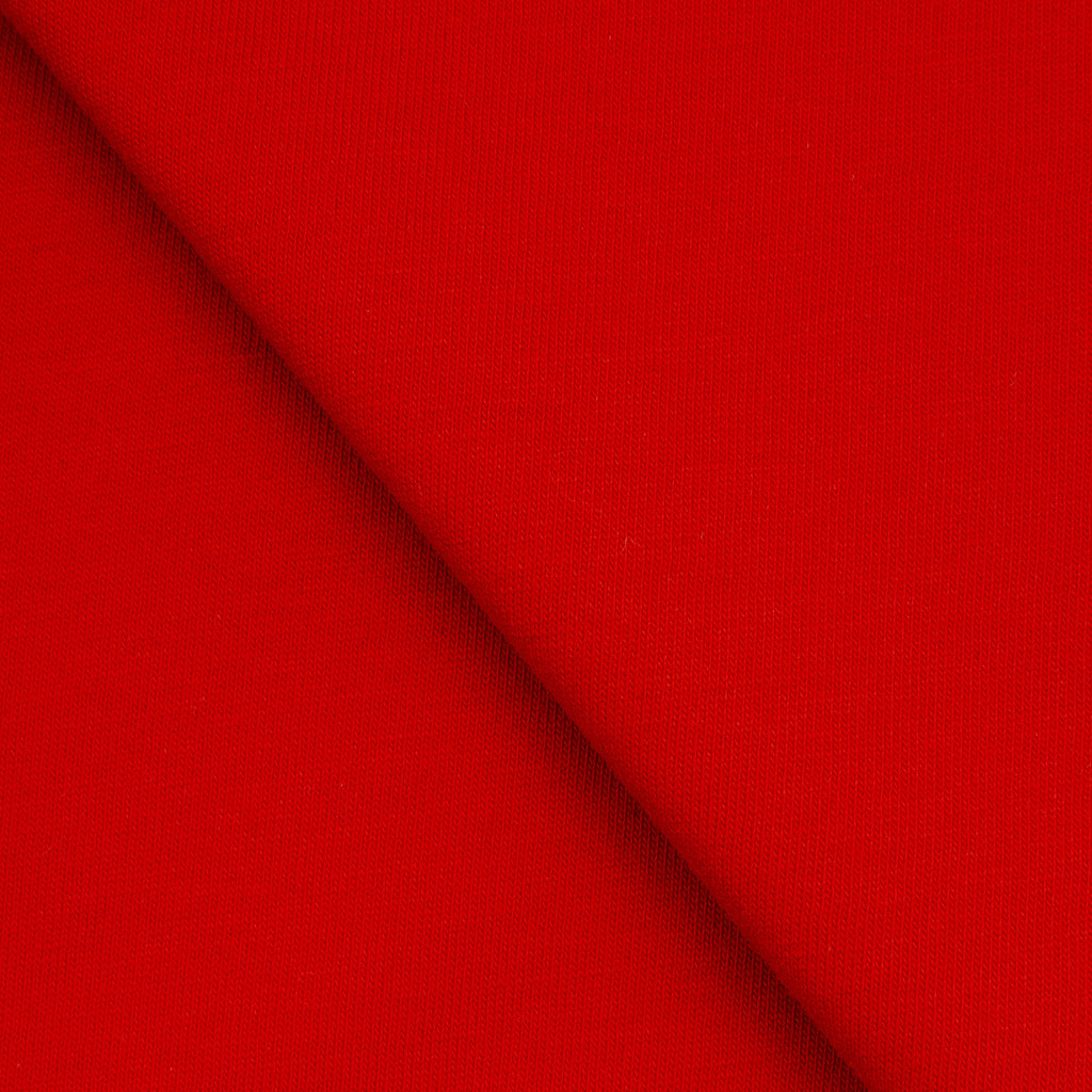Dzianina single jersey 140 g/m2 - intensywna czerwień