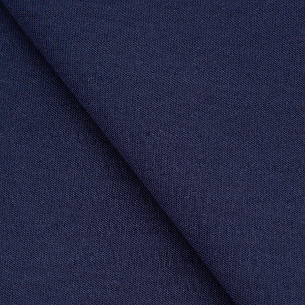 SINGLE JERSEY BAWEŁNIANY CIENKI - GRANATOWY - 140 G/M2