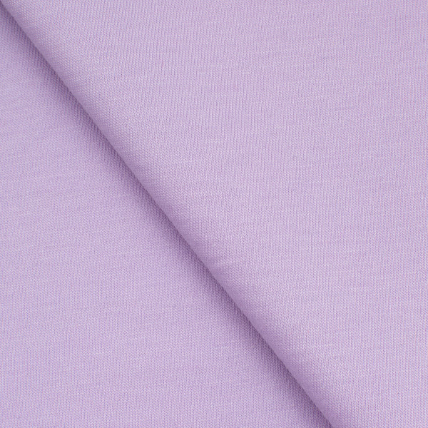 SINGLE JERSEY BAWEŁNIANY CIENKI - PASTELOWY LILA - 140 G/M2