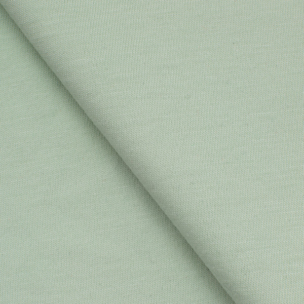 SINGLE JERSEY BAWEŁNIANY CIENKI - SZAROZIELONY - 140 G/M2