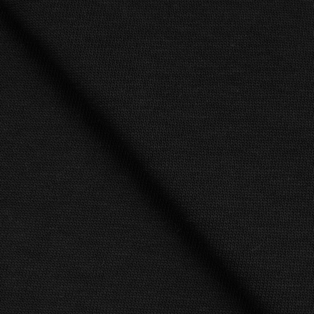 Dzianina single jersey 300 g/m2 - czarny - szer. 210 cm