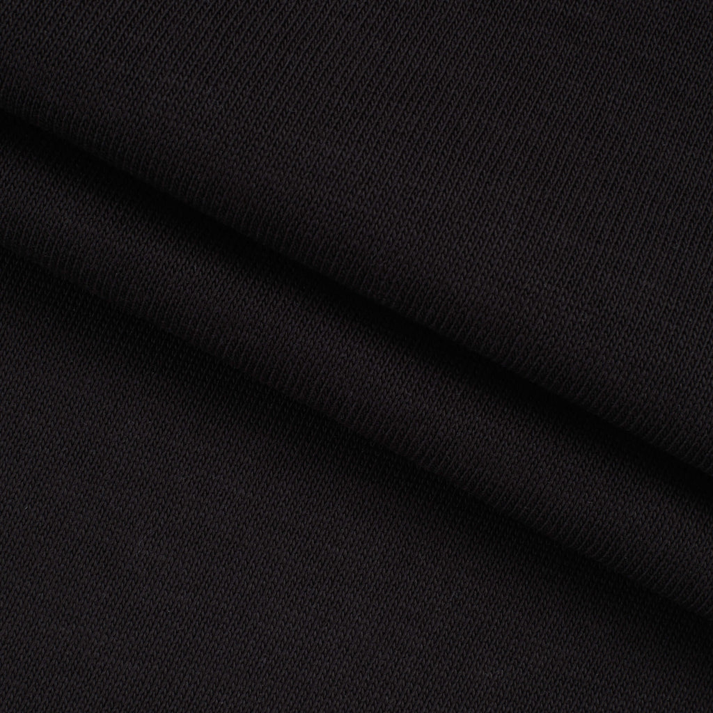 Dzianina single jersey 300 g/m² - czarny - szer. 210 cm
