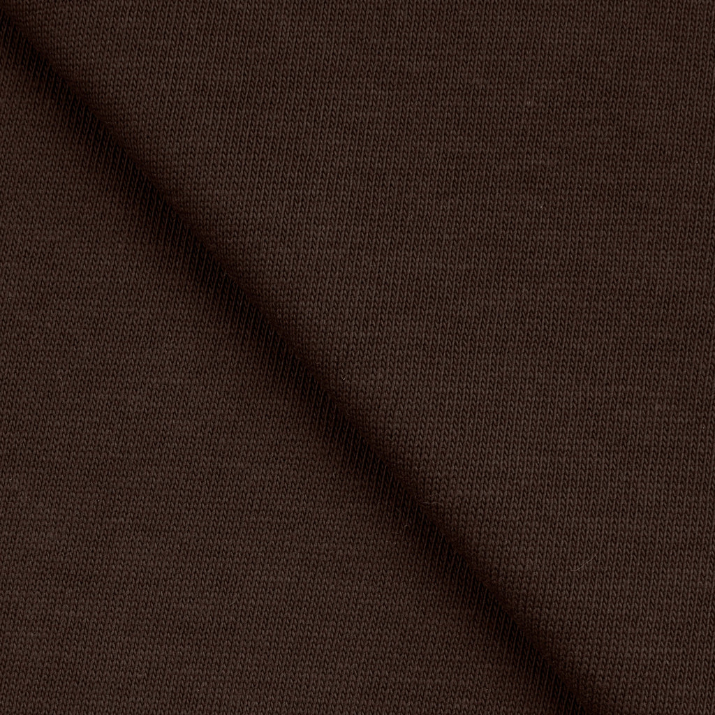 Dzianina single jersey 300 g/m2 - kawowy brąz