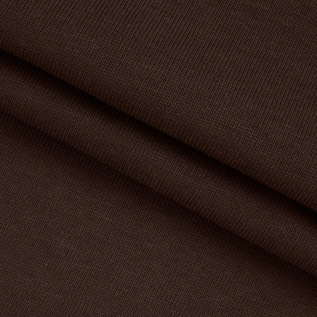 Dzianina single jersey 300 g/m² - kawowy brąz
