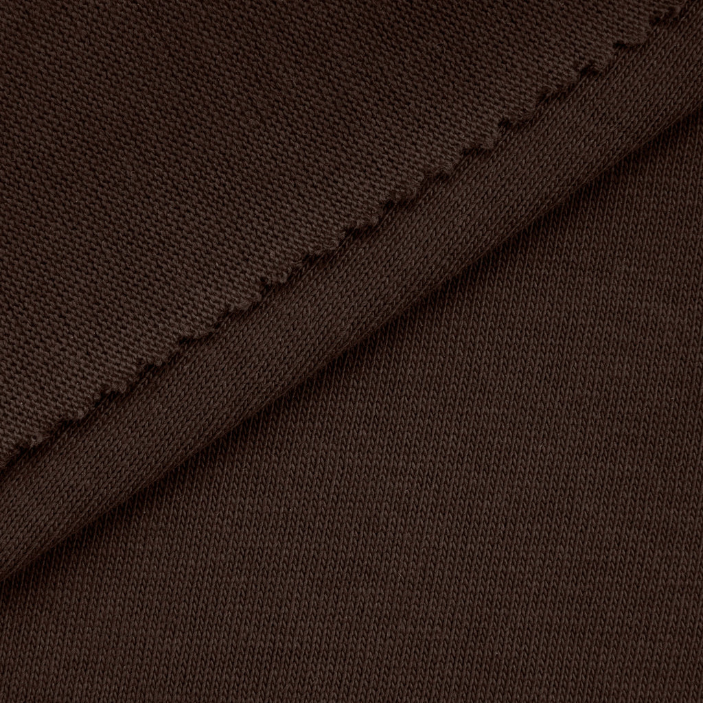 Dzianina single jersey 300 g/m² - kawowy brąz