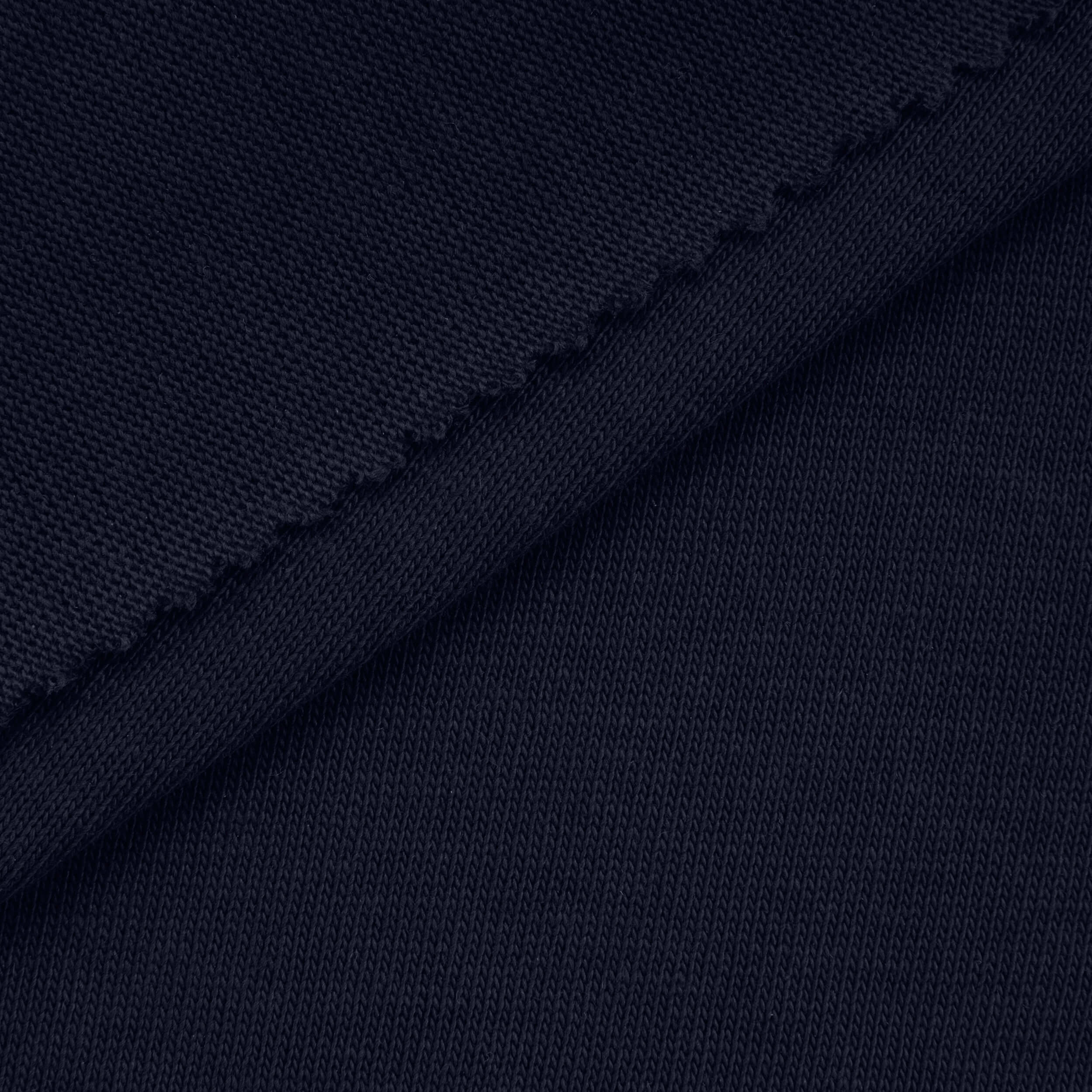 Dzianina single jersey 300 g/m² - granatowy